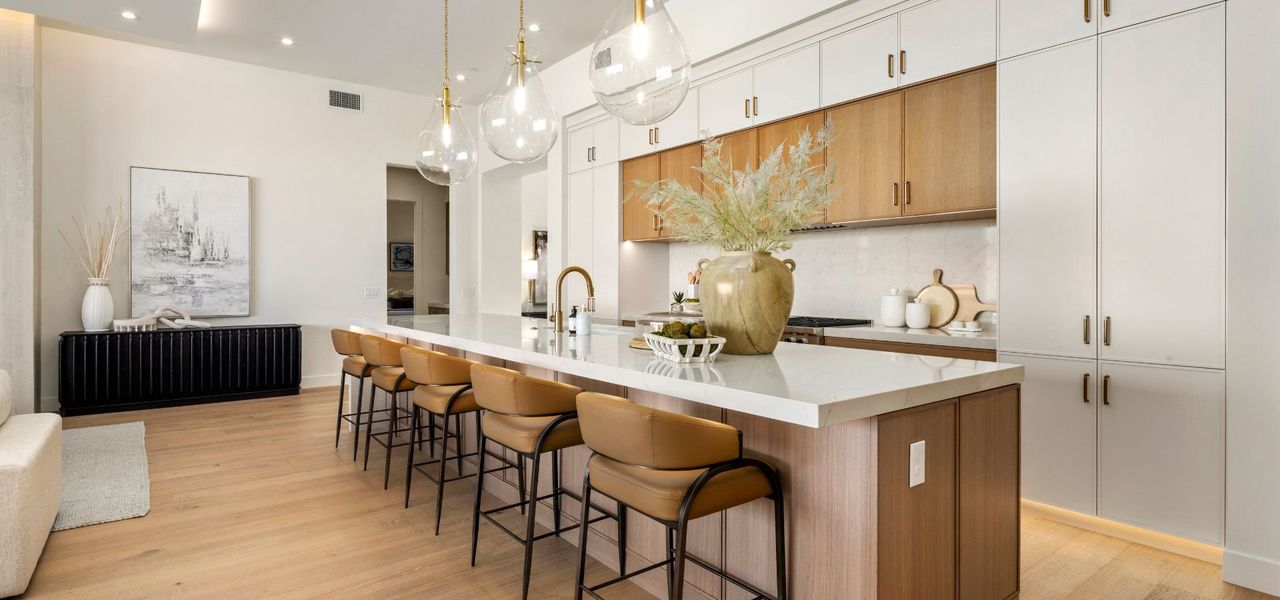 Furnished interior view inside a new home in Aura, Scottsdale (Image 5).