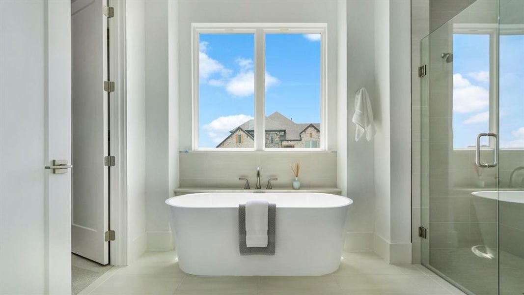 Furnished interior view inside a new home in Rio Vista at Kelly Ranch, Aledo (Image 16).