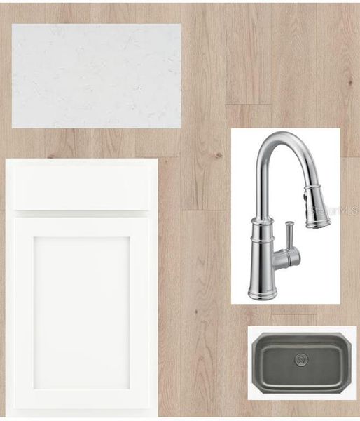 Sample of building materials used in homes in Vistera of Venice – Cottage Series, Nokomis (Image 4).