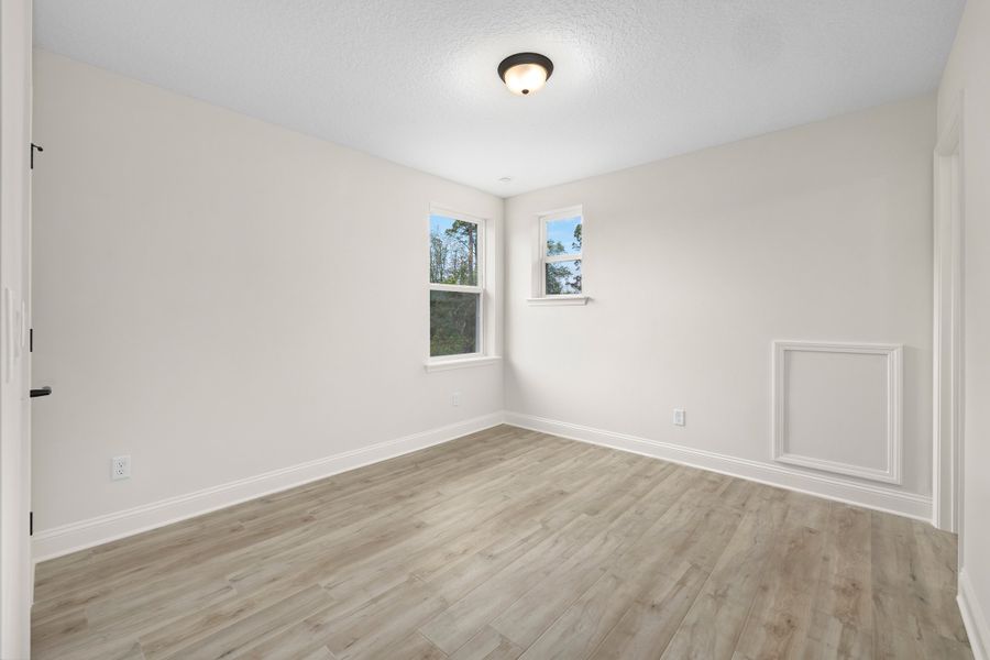 Representative unfurnished interior of a home built from the Palmetto by Riverside Homes in Mariposa at EverRange 40' Series, Jacksonville (Image 114).