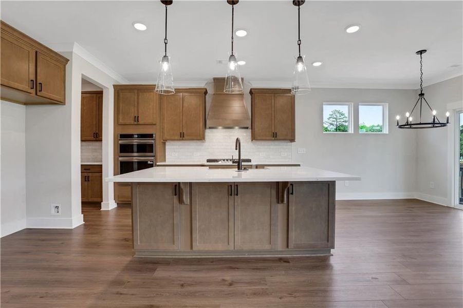 Furnished interior view inside a new home in Twin Lakes, Hoschton (Image 6). Furnished interior view inside a new home in Twin Lakes, Hoschton (Image 6).