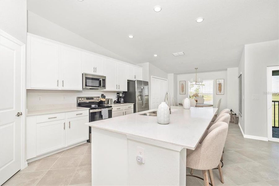 Furnished interior view inside a new home in , Venice (Image 10).