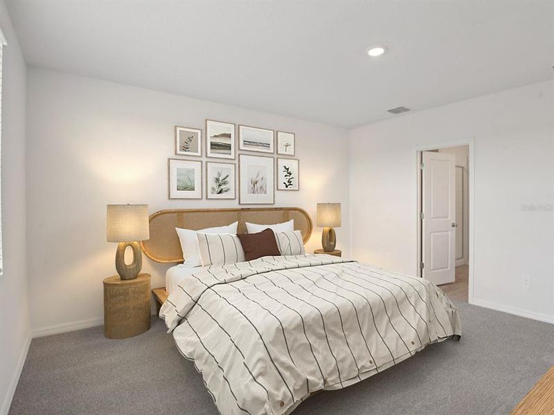 Furnished interior view inside a new home in Salt Meadows - Classic Series, Parrish (Image 4).