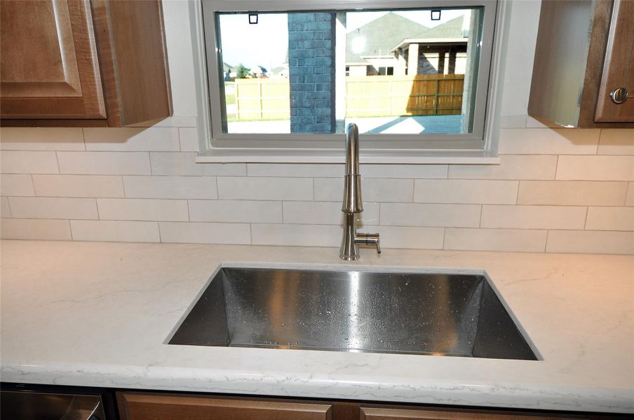 Close-up of interior finishes inside a home in , League City (Image 15).