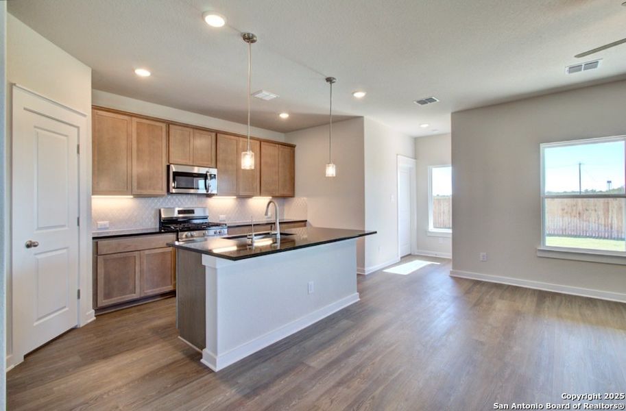 Furnished interior view inside a new home in Westridge, San Antonio (Image 6).
