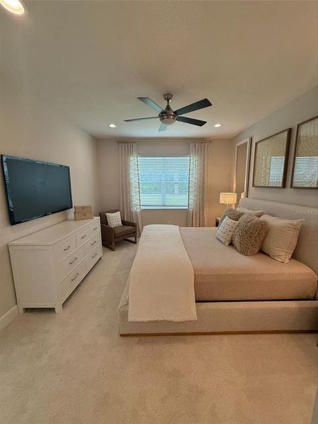 Furnished interior view inside a new home in Valencia Ridge (55+), Wesley Chapel (Image 15).