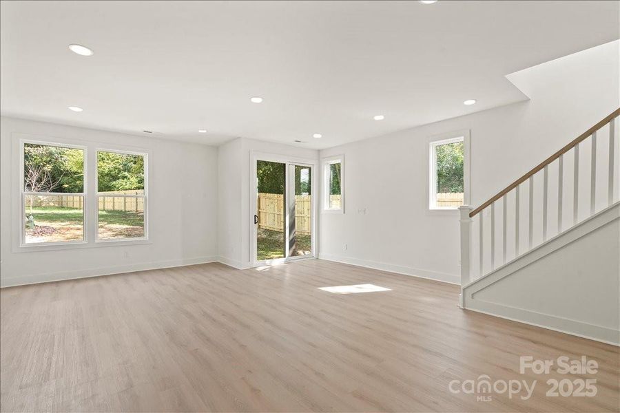 Spacious, unfurnished interior of a new home in , Charlotte (Image 6). Spacious, unfurnished interior of a new home in , Charlotte (Image 6).