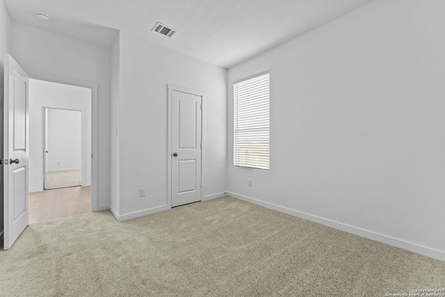 Spacious, unfurnished interior of a new home in Hidden Trails: Coastline Collection, Bulverde (Image 12). Spacious, unfurnished interior of a new home in Hidden Trails: Coastline Collection, Bulverde (Image 12).