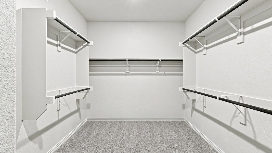 Furnished interior view inside a new home in Taylor Estates, Corinth (Image 41).