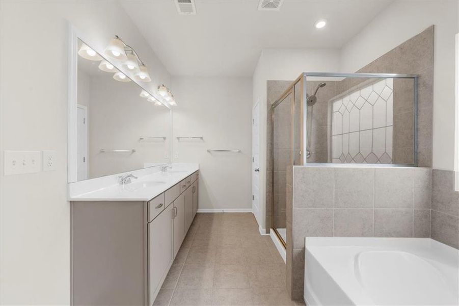 Furnished interior view inside a new home in , Ball Ground (Image 10).