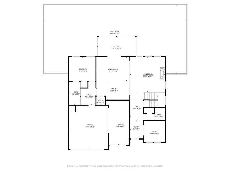 2D floor plan layout of this home in , Dallas, GA (Image 5).
