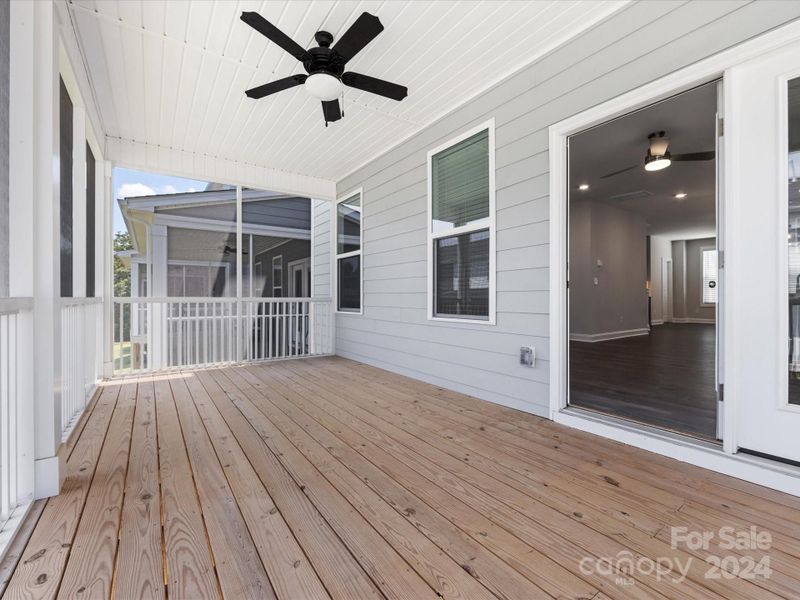 Screened porch