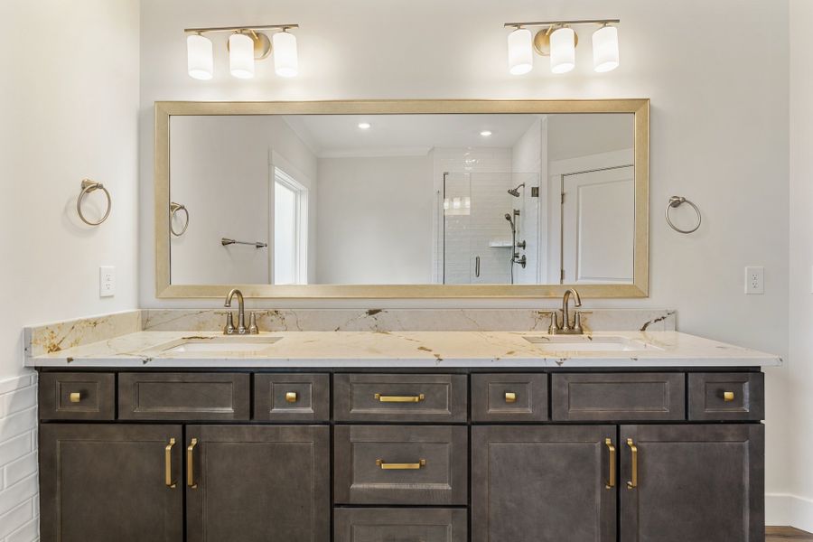 Furnished interior view inside a new home in Suter Estates, Easley (Image 16).