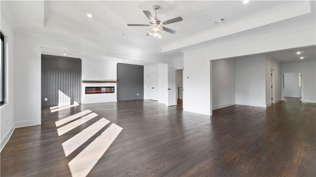 Spacious, unfurnished interior of a new home in , Marietta (Image 19).