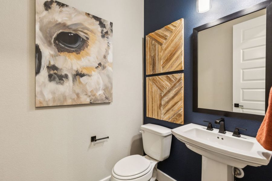 Furnished interior view inside a new home in Silo Mills, Joshua (Image 27).