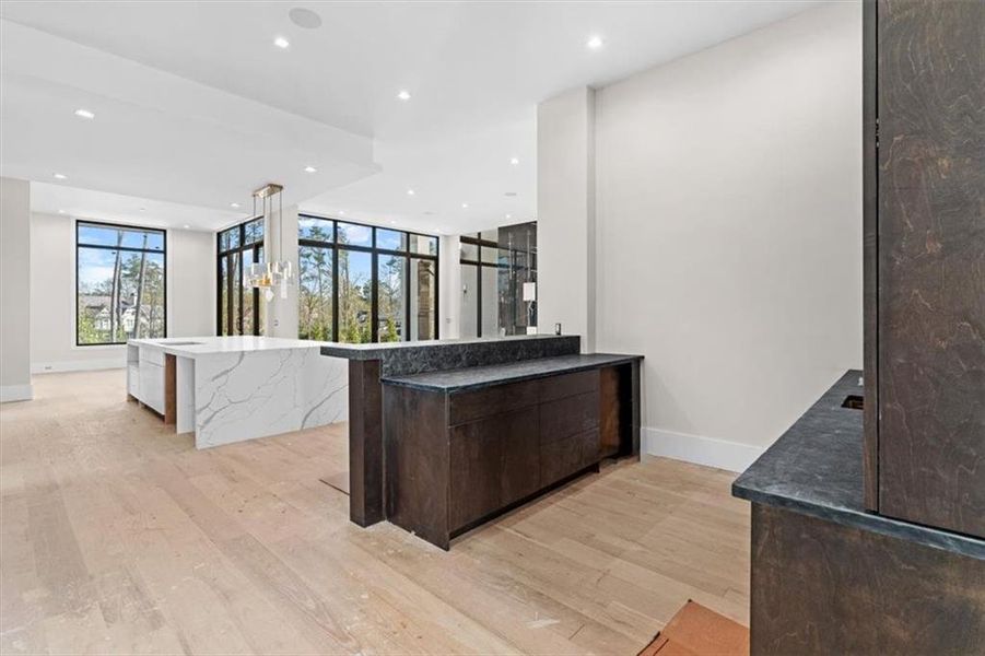 Furnished interior view inside a new home in , Marietta (Image 11).