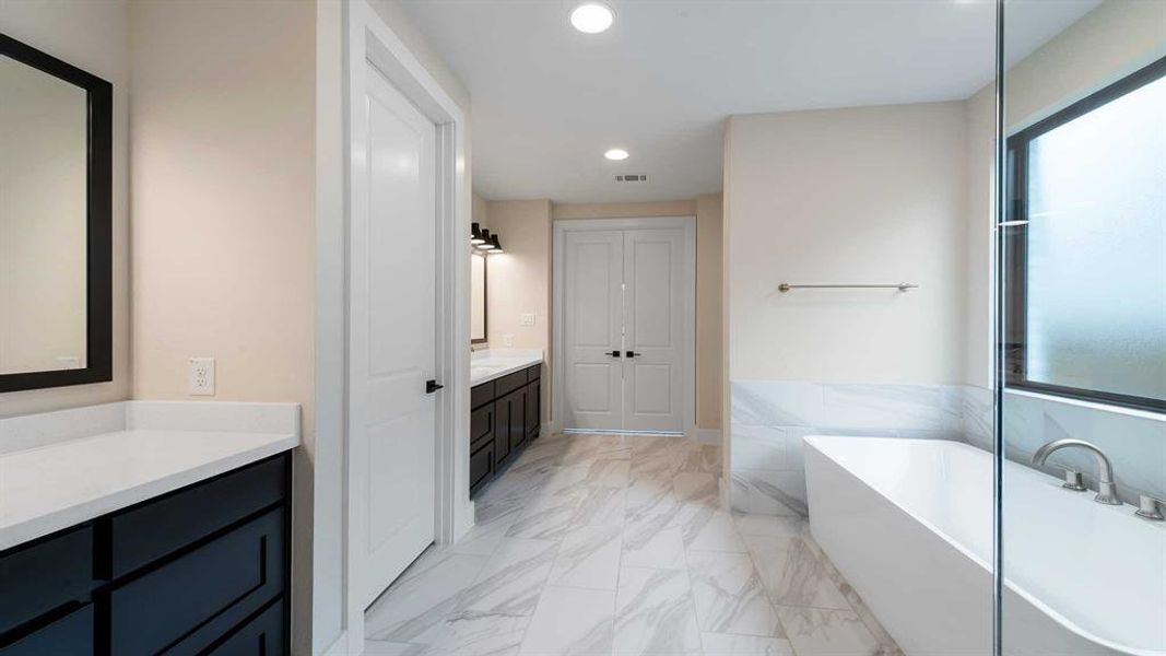 Furnished interior view inside a new home in Terraces, Rockwall (Image 13).