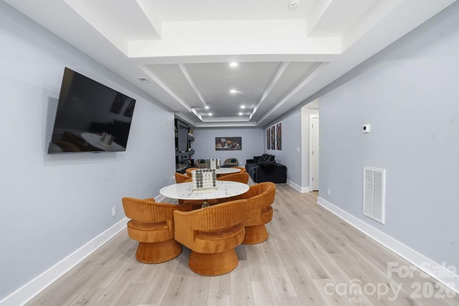 Furnished interior view inside a new home in , Charlotte (Image 36).