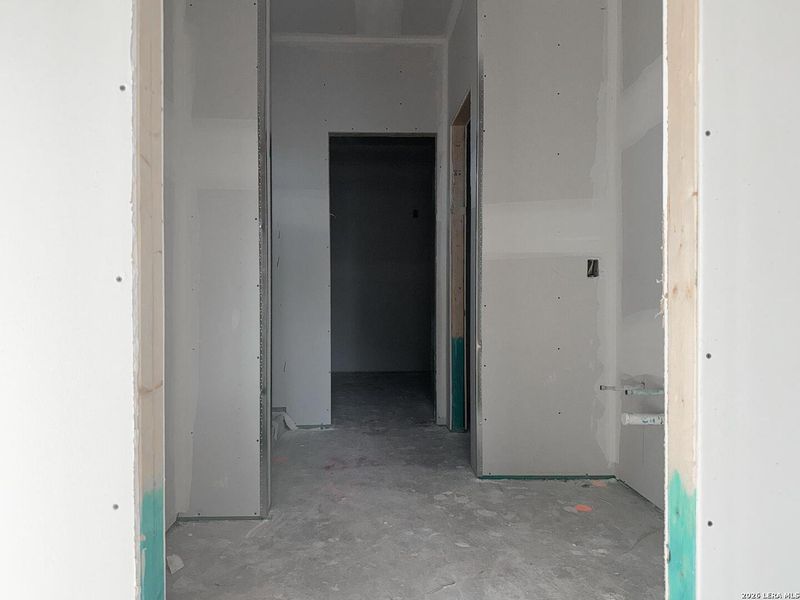 In-progress construction of a new home in Cordova Trails, Seguin, TX (Image 41).