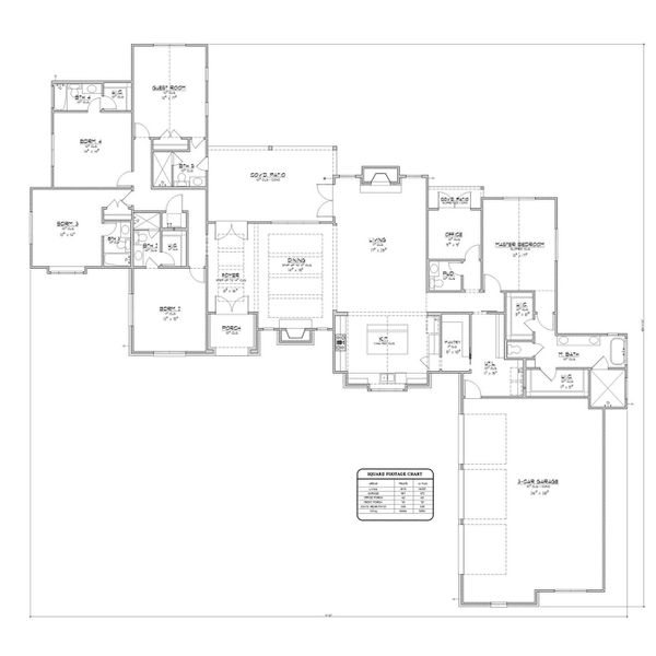 2D floor plan layout of this home in , Liberty Hill, TX (Image 3). 2D floor plan layout of this home in , Liberty Hill, TX (Image 3).