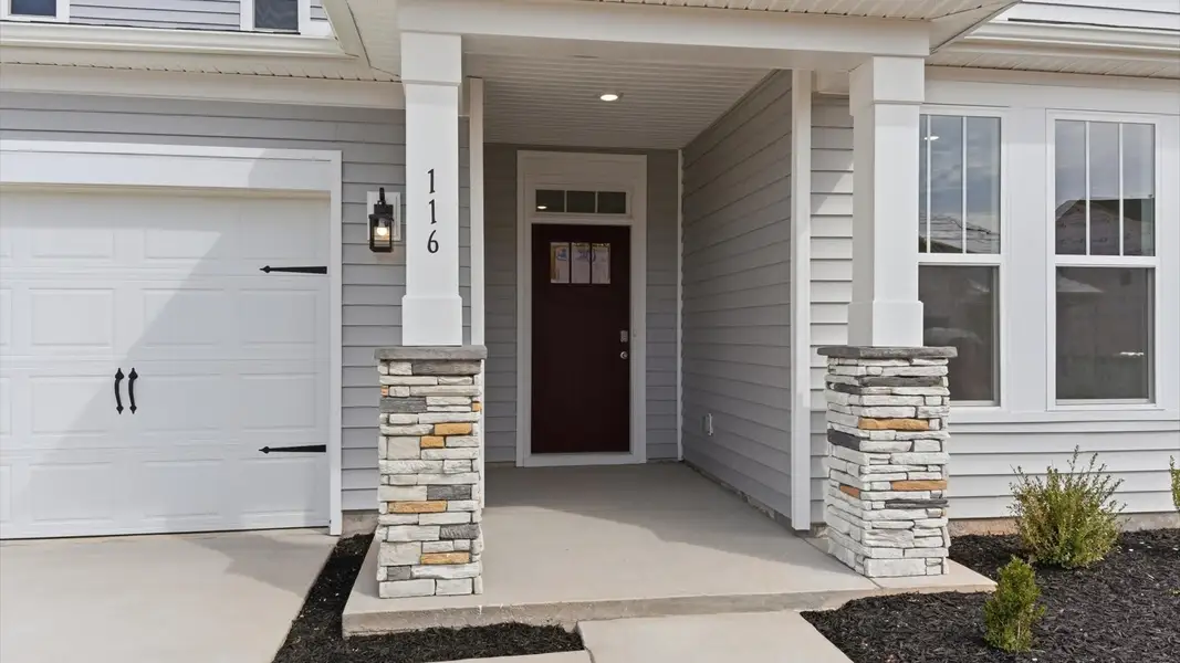 Tasteful open-concept layout in a prime two-story home by DRB Homes in desirable Gray Court, SC