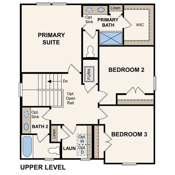 2D floor plan layout of this home in Lakes at Black Oak, Magnolia, TX (Image 3). 2D floor plan layout of this home in Lakes at Black Oak, Magnolia, TX (Image 3).