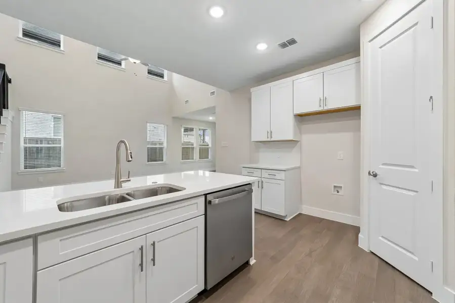 Representative furnished interior of a home built from the Delaney by Landon Homes in Lexington Frisco, Frisco (Image 8).
