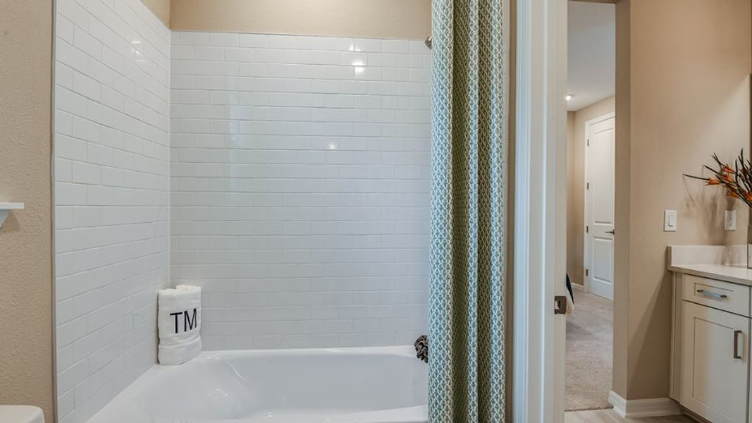 Representative furnished interior of a home built from the Armona by Taylor Morrison in Headwaters at Lofton Creek, Yulee (Image 31).
