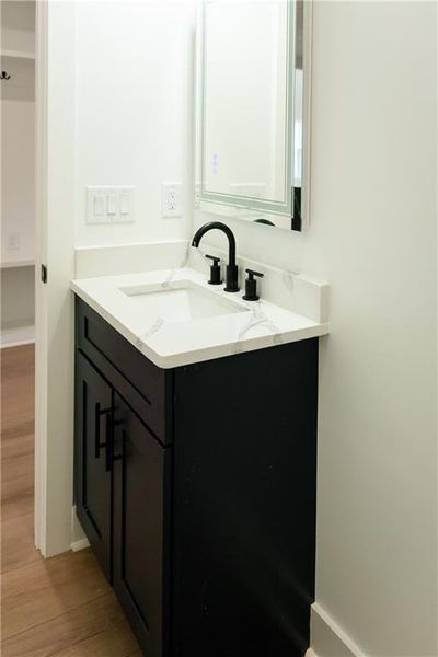 Close-up of interior finishes inside a home in , Atlanta (Image 19).