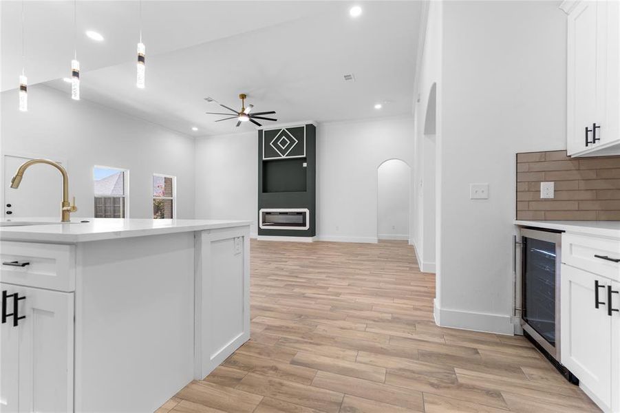 Furnished interior view inside a new home in , Corsicana (Image 3). Furnished interior view inside a new home in , Corsicana (Image 3).