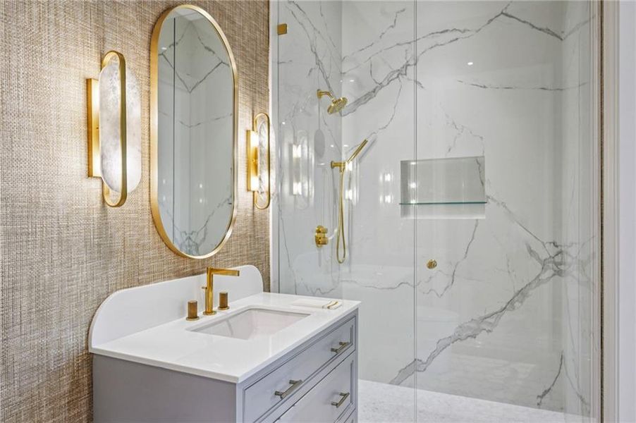 Furnished interior view inside a new home in , Atlanta (Image 54). Furnished interior view inside a new home in , Atlanta (Image 54).