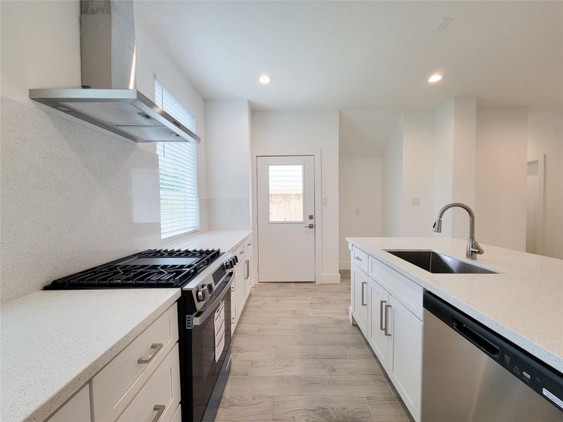 Furnished interior view inside a new home in , Houston (Image 19).