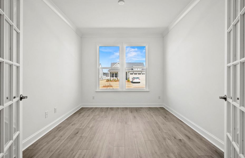 Spacious, unfurnished interior of a new home in Carolina Riverside, Belmont (Image 18).