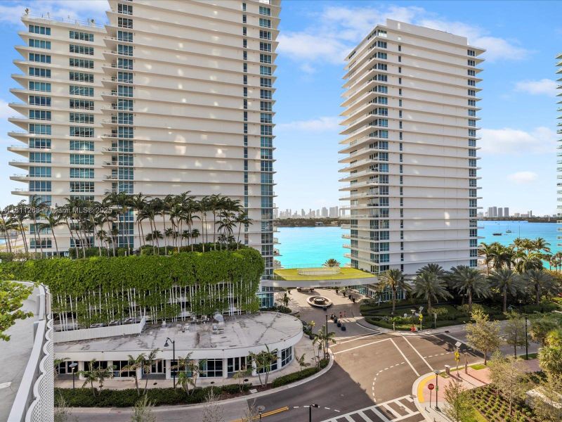 Front exterior of a new home in Five Park, Miami Beach, FL, highlighting curb appeal (Image 2). Front exterior of a new home in Five Park, Miami Beach, FL, highlighting curb appeal (Image 2).