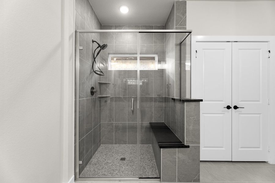 Furnished interior view inside a new home in Willow Grove Single-Family Homes, Melissa (Image 14).