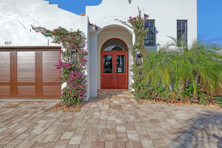 Exterior details and patio area of a home in , Palm Beach Shores (Image 3). Exterior details and patio area of a home in , Palm Beach Shores (Image 3).