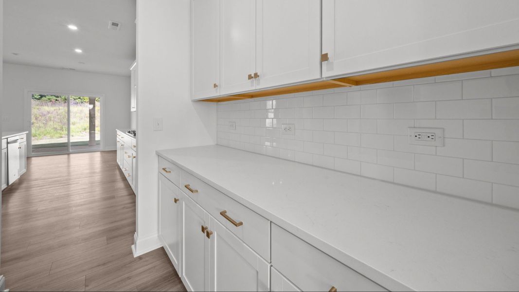 The Norris Plan by DRB Homes in McBride Indian Trail, NC - Butler's Pantry