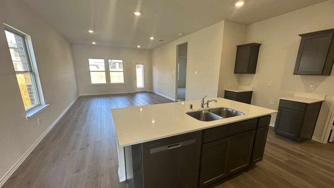 Representative furnished interior of a home built from the FLORENCE by D.R. Horton in Northspur, Forney (Image 6). Representative furnished interior of a home built from the FLORENCE by D.R. Horton in Northspur, Forney (Image 6).