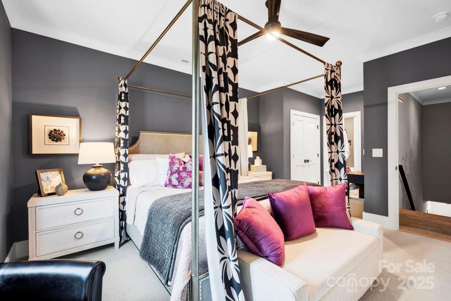 Furnished interior view inside a new home in , Davidson (Image 37).