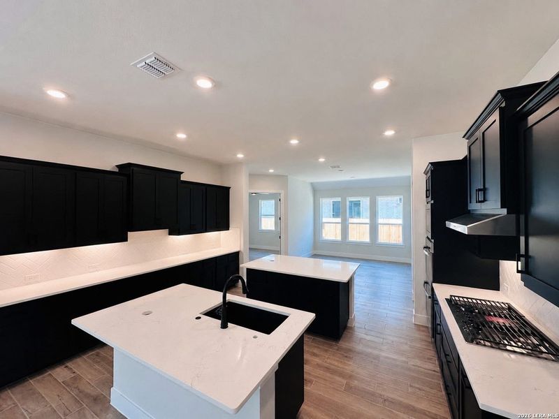 Furnished interior view inside a new home in Village at Three Oaks, Seguin (Image 10).