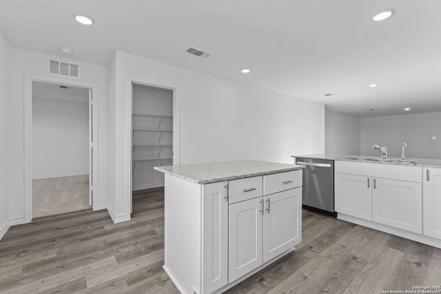 Furnished interior view inside a new home in Meadows at Clear Springs, New Braunfels (Image 6). Furnished interior view inside a new home in Meadows at Clear Springs, New Braunfels (Image 6).