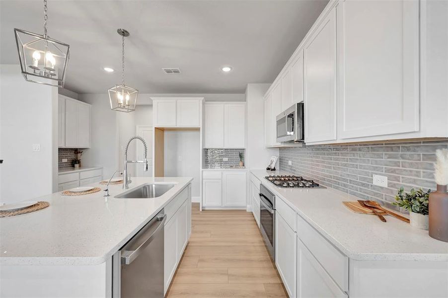 Furnished interior view inside a new home in Lilybrooke at Legacy Hills, Celina (Image 13).