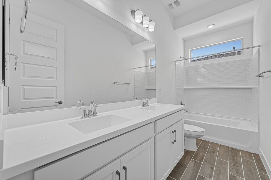 Furnished interior view inside a new home in Combs Ranch, San Tan Valley (Image 12).