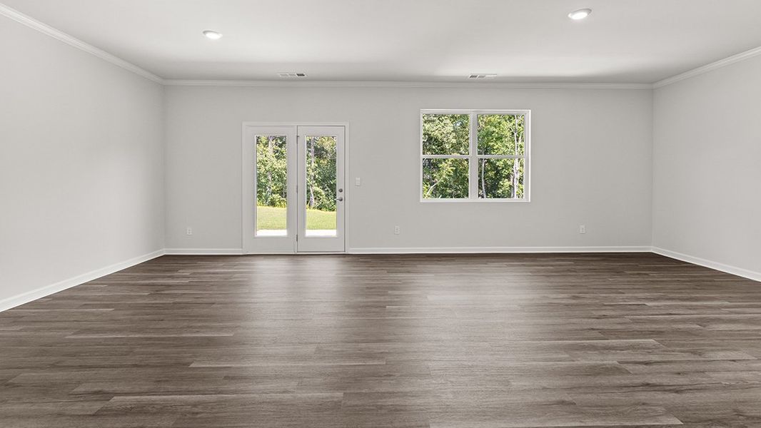 Representative unfurnished interior of a home built from the CALI by D.R. Horton in Fairhaven, Lithia Springs (Image 12).