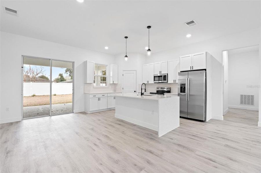 Furnished interior view inside a new home in , Ocala (Image 9).