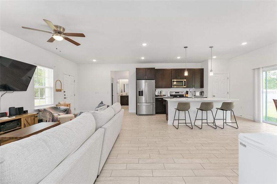 Furnished interior view inside a new home in , Ocala (Image 33).