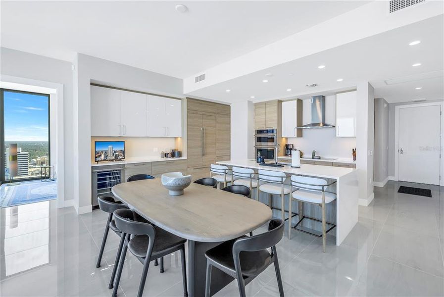 Furnished interior view inside a new home in , St. Petersburg (Image 27).