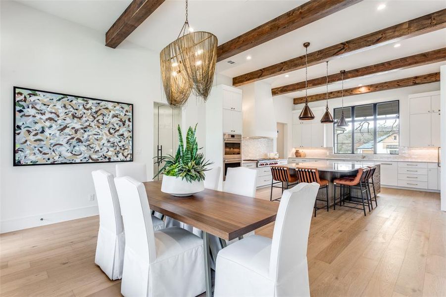Furnished interior view inside a new home in Samantha Springs, Keller (Image 18).