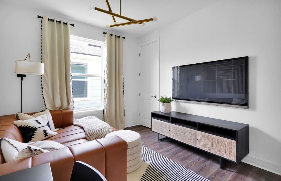 Representative furnished interior of a home built from the Hallmark by Del Webb in Del Webb Wildlight, Wildlight (Image 9).