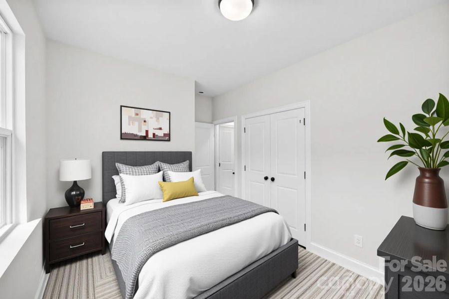 Furnished interior view inside a new home in , Statesville (Image 9).